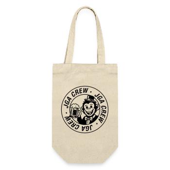Enterrement de vie de garçon du groupe Bachelor Crew Singe - Sac à bouteille - nature - Devant