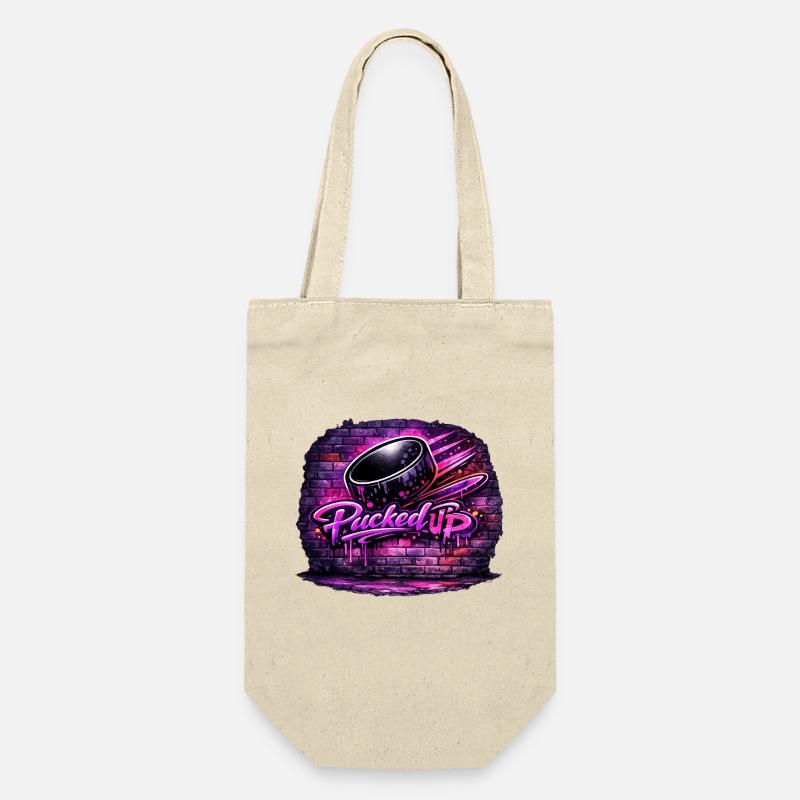 Picked Up Neon Graffiti - Gift Bag for Bottles - nature
