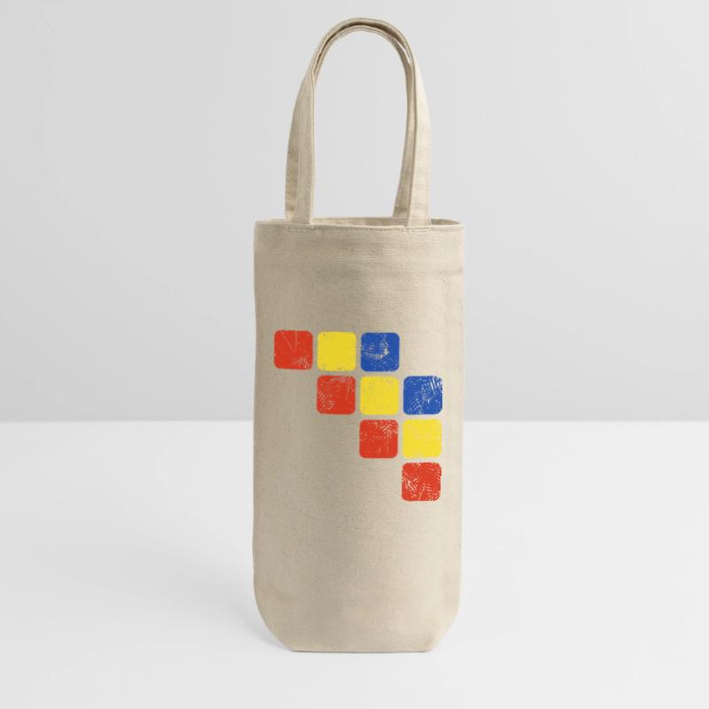 Colors Ornament Pattern - Basic Colors Gift Bag for Bottles