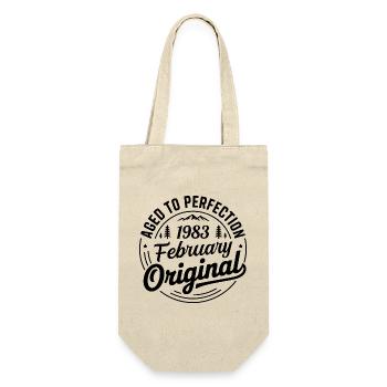 February 1983 – Legend of the Peaks and Mountains - Gift Bag for Bottles - nature - Front