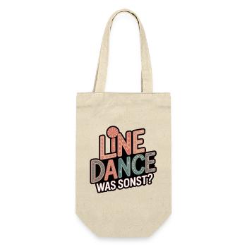 Line Dance What else? - Gift Bag for Bottles - nature - Front
