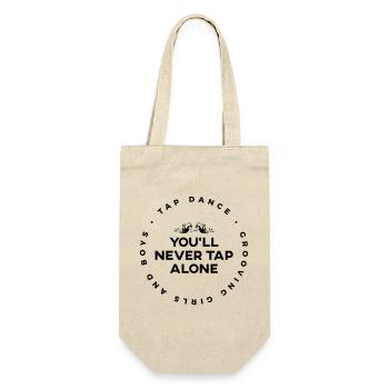 Tu ne clapoteras jamais seul - Tap-shirt - Sac à bouteille - nature - Devant