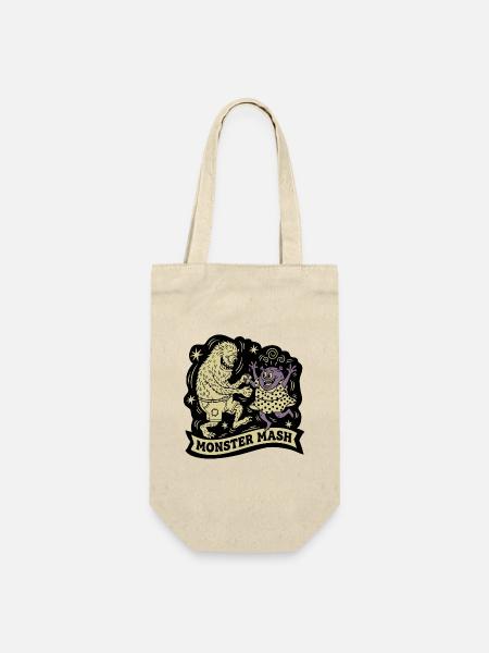 Monster Mash by Skashirts - Geschenkbeutel für Flaschen - Natur
