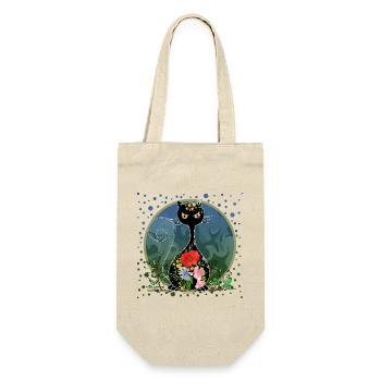 chat - Sac à bouteille - nature - Devant