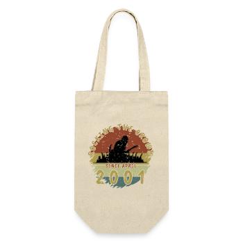 25th Birthday Rocking the crowd GIT 04/2001 - Gift Bag for Bottles - nature - Front
