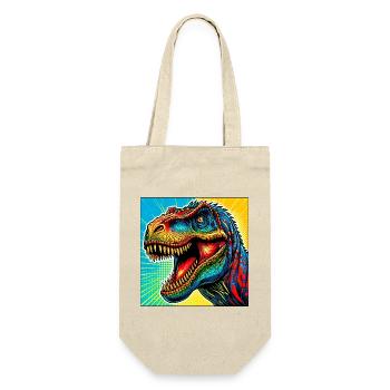 dinosaure - Sac à bouteille - nature - Devant