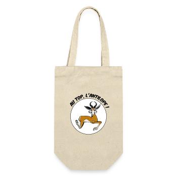 au top, l'Antilope ! - Sac à bouteille - nature - Devant