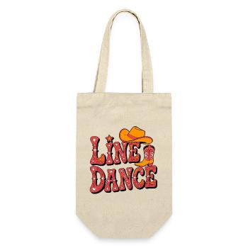 Flair western de danse en ligne - Sac à bouteille - nature - Devant