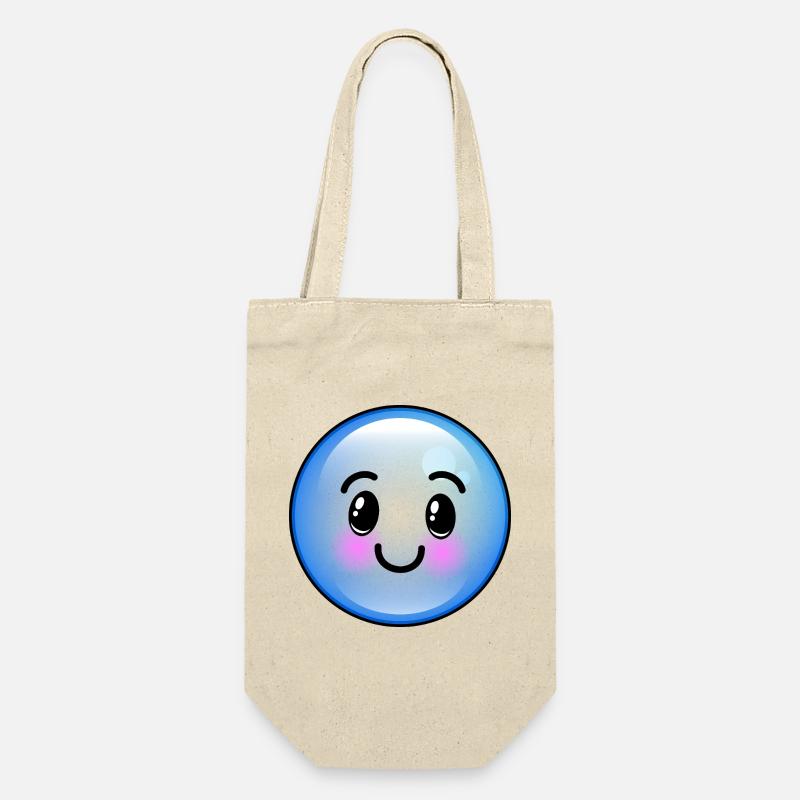 Bulle bleue mignonne - Sac à bouteille - nature