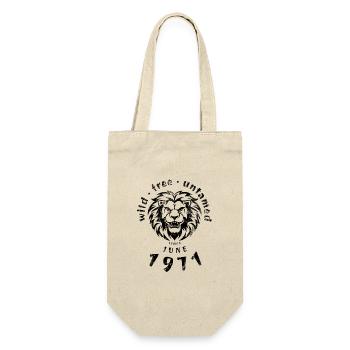 Wild, free & untamed since 06/1971 - Gift Bag for Bottles - nature - Front