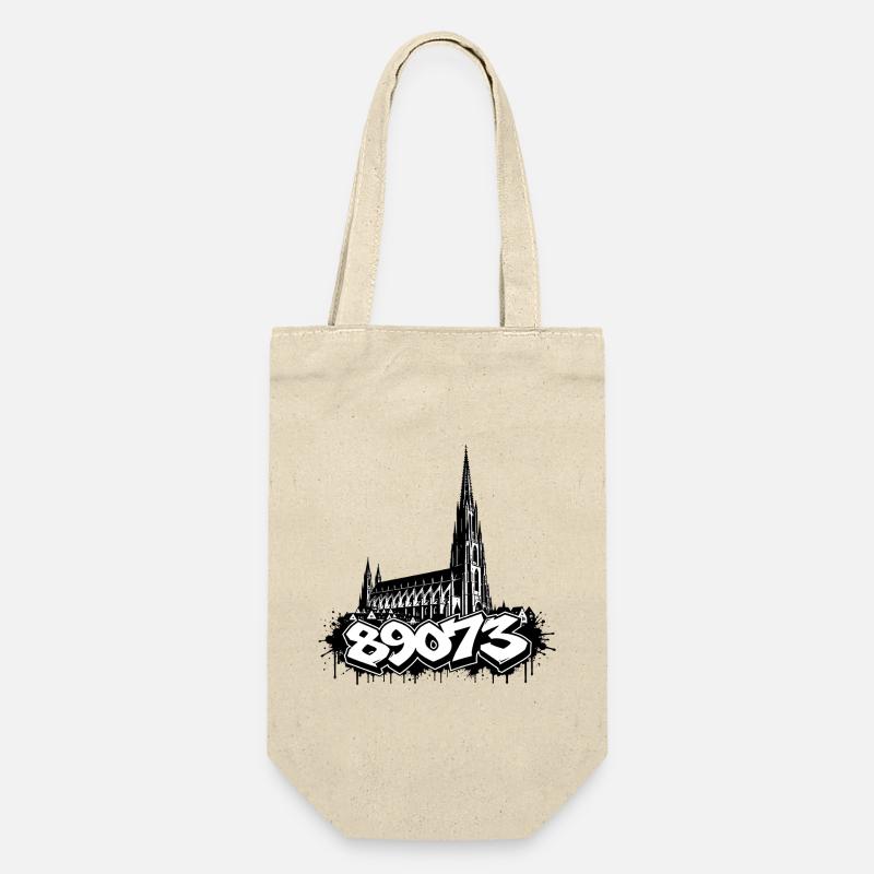 Ulm Motif 5 - Sac à bouteille - nature