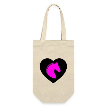 horses - Gift Bag for Bottles - nature - Front