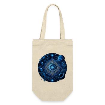 Planètes spatiales Galaxies Étoiles Lunes - Sac à bouteille - nature - Devant