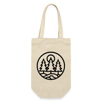 Waldkreis - Gift Bag for Bottles - nature - Front