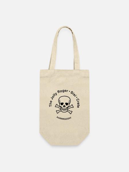 Die Jolly Roger, Sissi, Kreta - Geschenkbeutel für Flaschen - Natur
