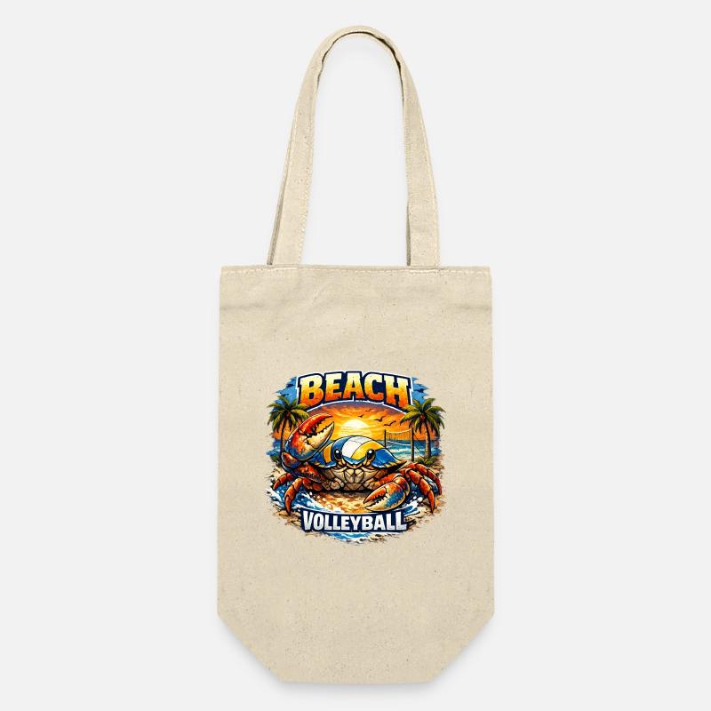 Beach Crab - Geschenkbeutel für Flaschen - Natur