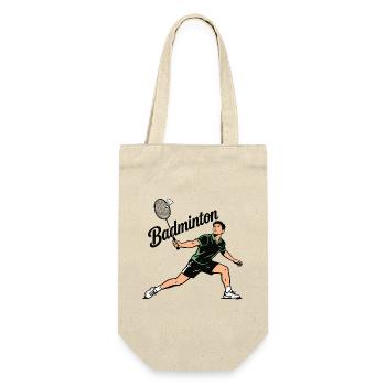 badminton sport - Gift Bag for Bottles - nature - Front