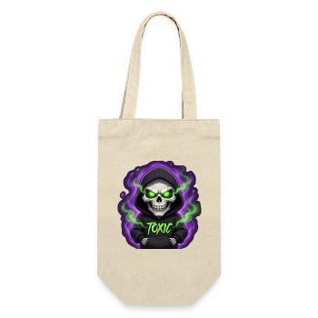 Skeleton Toxic - Gift Bag for Bottles - nature - Front