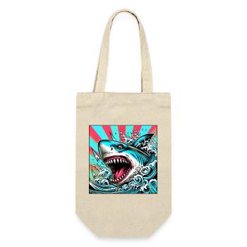 Shark - Gift Bag for Bottles - nature - Front