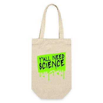 Vous avez besoin de science, de nerds drôles de science - Sac à bouteille - nature - Devant