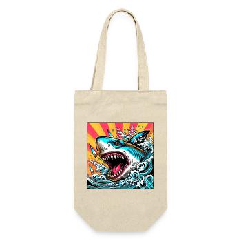Requin - Sac à bouteille - nature - Devant