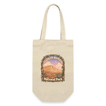Guadalupe Mountains USA Texas Hiking Vintage - Gift Bag for Bottles - nature - Front
