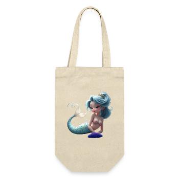 Reine des sirènes bleu corail - Sac à bouteille - nature - Devant
