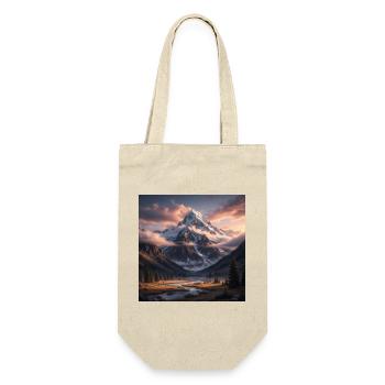 Mountains - Gift Bag for Bottles - nature - Front