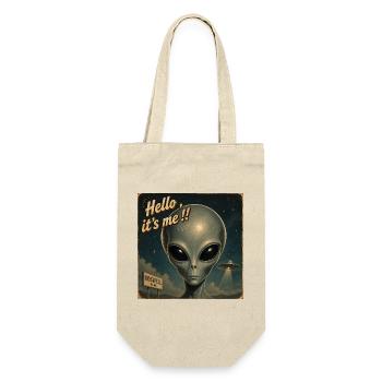 ALIEN - Hello it's me - Gift Bag for Bottles - nature - Front