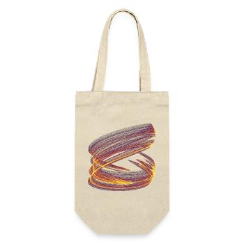 Vortex de Lumière du Chaos – Attracteur Étrange - Sac à bouteille - nature - Devant