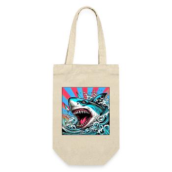 Requin - Sac à bouteille - nature - Devant