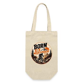 Born for mountain biking - Gift Bag for Bottles - nature - Front