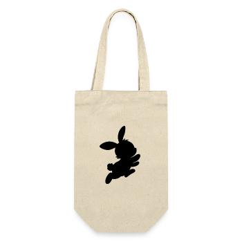 Fille lapin - Sac à bouteille - nature - Devant