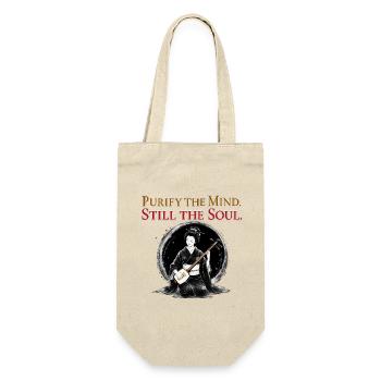 Purify The Mind Still The Soul Geisha Japanese Art - Gift Bag for Bottles - nature - Front