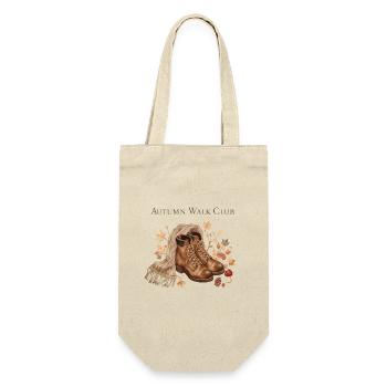 Autumn Walk Club Autumn Hiking - Gift Bag for Bottles - nature - Front