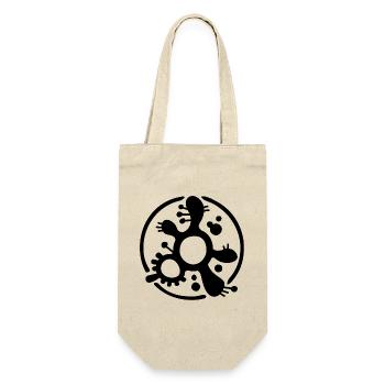 Logo Fragment Protozoaire (noir) - Sac à bouteille - nature - Devant