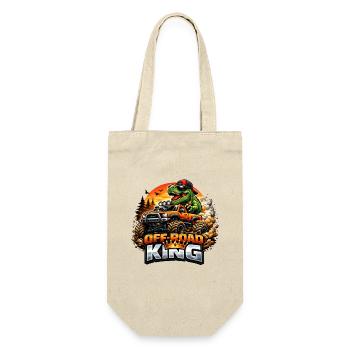 Offroad King Dino - Gift Bag for Bottles - nature - Front