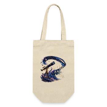 Nuit Cosmique et Télescope - Sac à bouteille - nature - Devant
