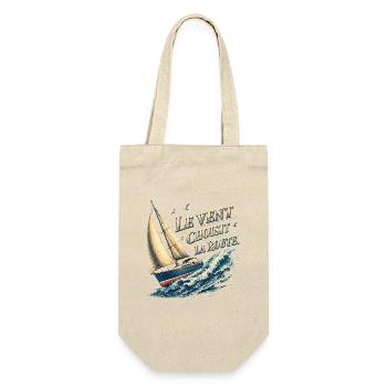 Vent et Voile: Route maritime - Sac à bouteille - nature - Devant