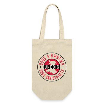 Gogs A Hwntws Unedig Dros Annibyniaeth - Gift Bag for Bottles - nature - Front