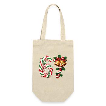 67 christmas meme - Gift Bag for Bottles - nature - Front