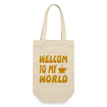 Coffee - Gift Bag for Bottles - nature - Front