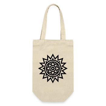 soleil aztèque s - Sac à bouteille - nature - Devant