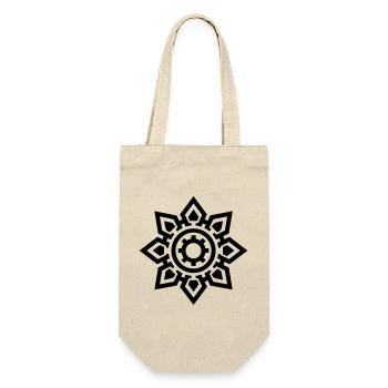 soleil aztèque - Sac à bouteille - nature - Devant