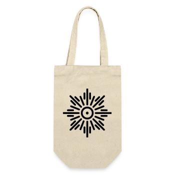 soleil aztèque - Sac à bouteille - nature - Devant