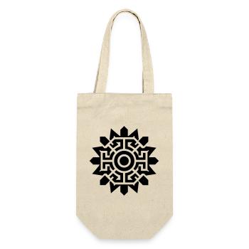 soleil aztèque - Sac à bouteille - nature - Devant