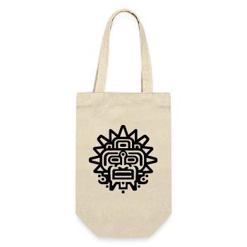 soleil aztèque - Sac à bouteille - nature - Devant