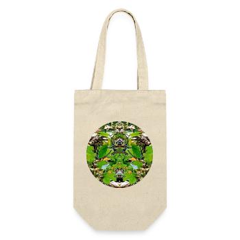 Nature Mandala Foliage - Gift Bag for Bottles - nature - Front