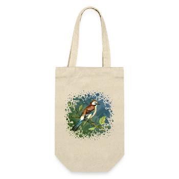 Oiseau coloré - Sac à bouteille - nature - Devant