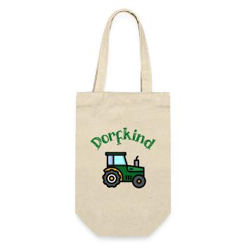 Enfant du village Tracteur Fermier Vie à la campagne Tracteur - Sac à bouteille - nature - Devant